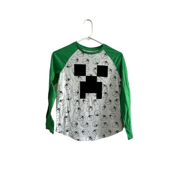 Minecraft Other - Mojang Minecraft Long Sleeve T Shirt Kids size 10-12